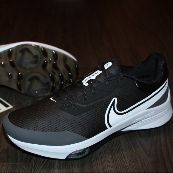 ❌S⭕️LD❌Nike Air Zoom Infinity React Black Grey White Mens Size 13 Golf Shoes - Picture 9 of 17